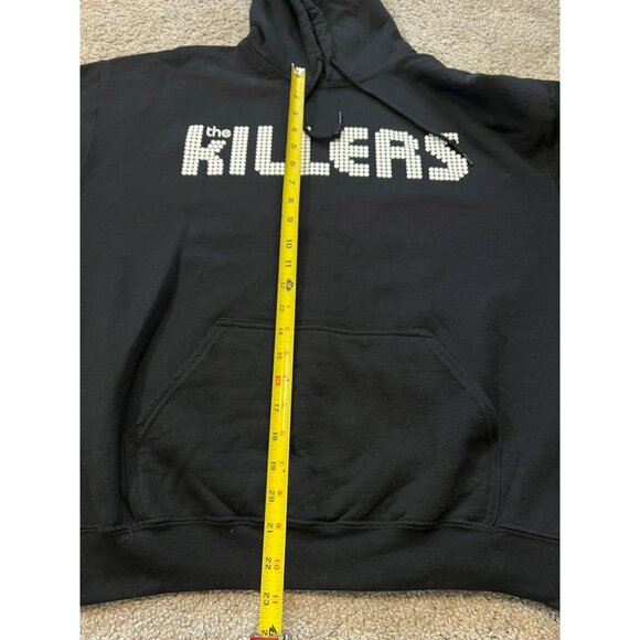 The Killers "Imploding The Mirage" Tour Hoodie Large Black Band Rock Concert - Picture 4 of 6